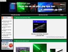 Tablet Screenshot of laservietnam.com